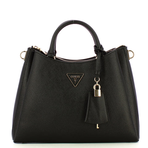 Guess - Borsa a mano Eco Jazlynn Black HWEZG952306 BLACK | Italystation.com Shop Now at italystation.com