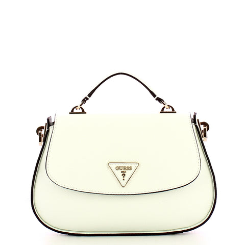 Guess - Borsa a mano Eco Jazlynn White HWEZG952320 WHITE | Italystation.com Shop Now at italystation.com