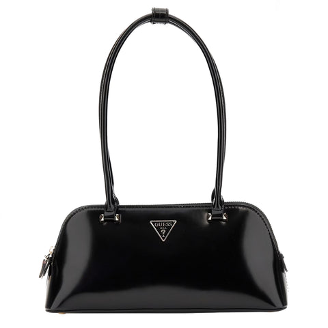 Guess - Borsa a spalla Arnela Vernice Black HWNG9496080 BLAC | Italystation.com Shop Now at italystation.com
