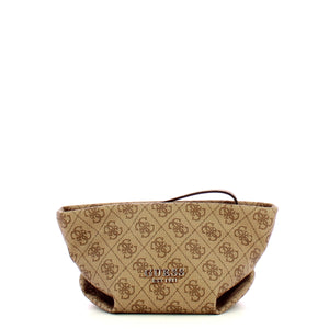 Guess - Bustina Eco Evaine Latte Logo Brown TWEB9535005 LATT | Italystation.com Shop Now at italystation.com