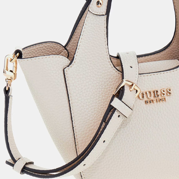 Guess - Borsetta a mano Helina Mini Bone HWBG9640750 BONE | Italystation.com Shop Now at italystation.com
