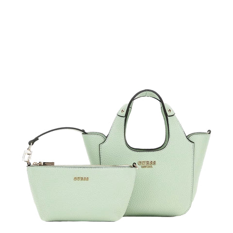 Guess - Borsetta a mano Helina Mini Celadon HWBG9640750 CELA | Italystation.com Shop Now at italystation.com