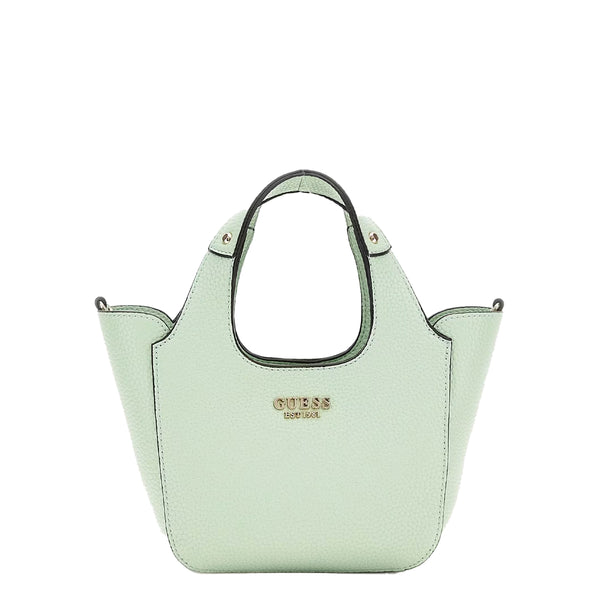 Guess - Borsetta a mano Helina Mini Celadon HWBG9640750 CELA | Italystation.com Shop Now at italystation.com