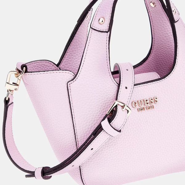 Guess - Borsetta a mano Helina Mini Orchid HWBG9640750 ORCHI | Italystation.com Shop Now at italystation.com