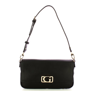 Guess - Borsa a spalla Circe Flap Black HWBG9642190 BLACK | Italystation.com Shop Now at italystation.com