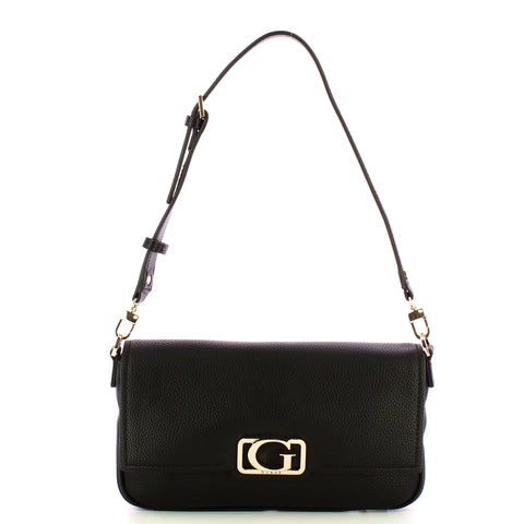 Guess - Borsa a spalla Circe Flap Black HWBG9642190 BLACK | Italystation.com Shop Now at italystation.com