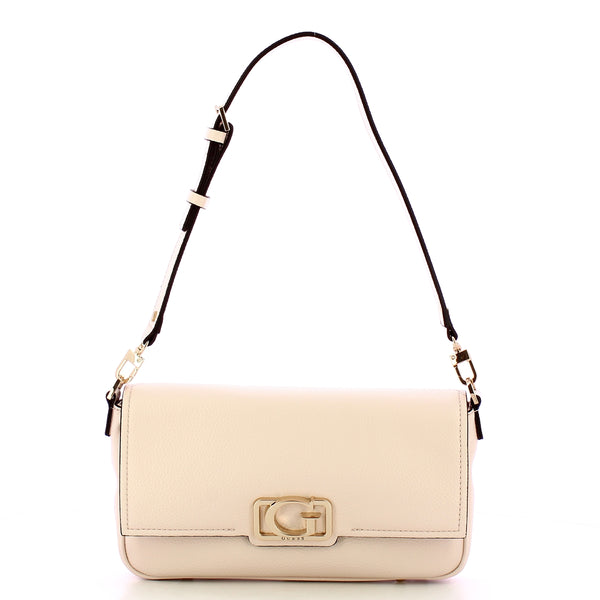 Guess - Borsa a spalla Circe Flap Shell HWBG9642190 SHELL | Italystation.com Shop Now at italystation.com