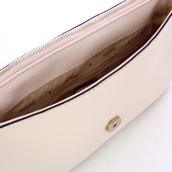 Guess - Borsa a spalla Circe Flap Shell HWBG9642190 SHELL | Italystation.com Shop Now at italystation.com