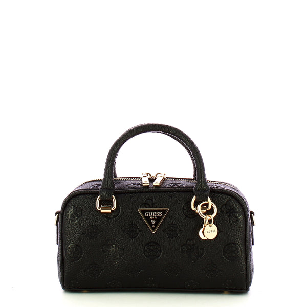 Guess - Borsa a mano Cresidia Small Black HWPG9349050 BLACK | Italystation.com Shop Now at italystation.com
