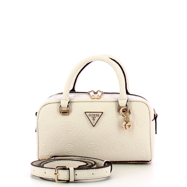 Guess - Borsa a mano Cresidia Small Off White HWPG9349050 OF | Italystation.com Shop Now at italystation.com
