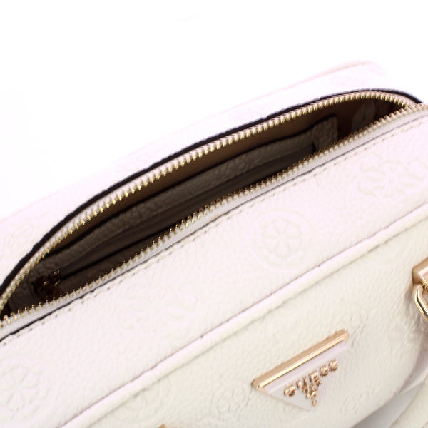 Guess - Borsa a mano Cresidia Small Off White HWPG9349050 OF | Italystation.com Shop Now at italystation.com