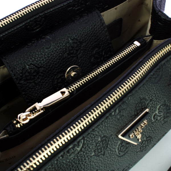 Guess - Borsa a spalla Cresidia Black HWPG9349090 BLACK | Italystation.com Shop Now at italystation.com