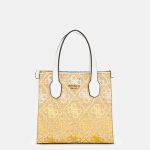 Guess - Mini borsa a mano Silvana 4G Cornsilk Logo HWSW8665770 | Italystation.com Shop Now at italystation.com