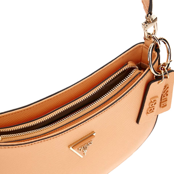 Guess - Borsa a spalla Noelle Apricot HWZG7879180 APRICOT | Italystation.com Shop Now at italystation.com