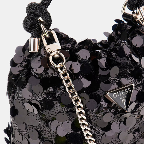 Guess - Mini Bag Holiday Shine Black - HWEG9538750 - BLACK
