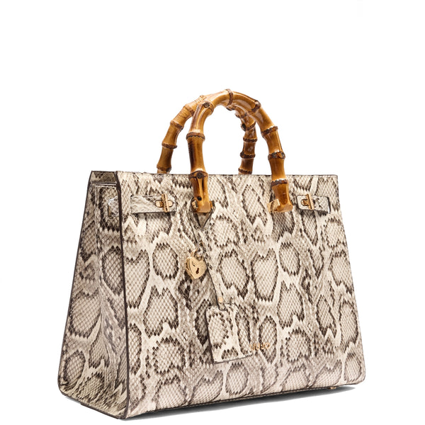 Liu Jo - Shopping bag Pitone Roccia - AA5076E0019 - PITONE/ROCCIA