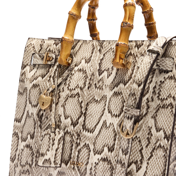 Liu Jo - Shopping bag Pitone Roccia - AA5076E0019 - PITONE/ROCCIA