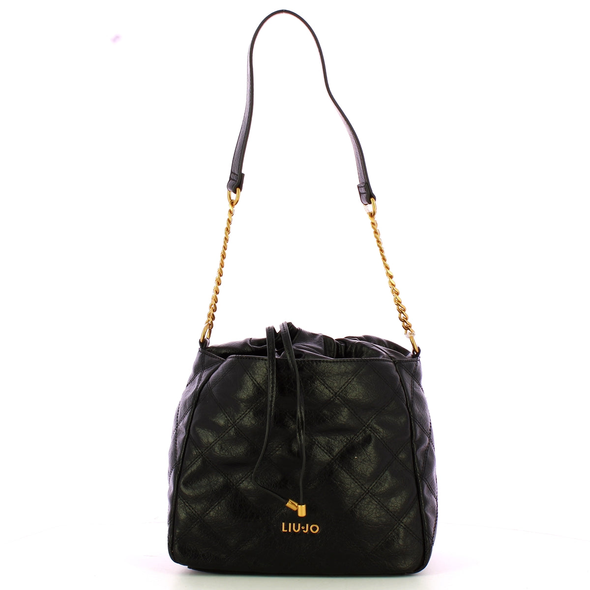 Liu Jo - Basket Bag trapuntata Black AA5122E0914 BLACK | Italystation.com Shop Now at italystation.com
