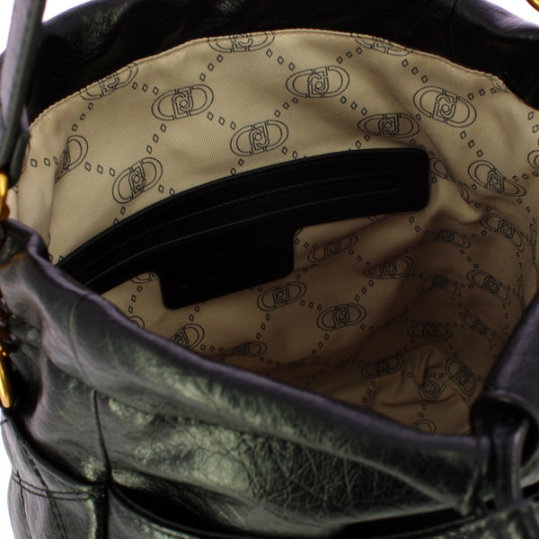 Liu Jo - Basket Bag trapuntata Black AA5122E0914 BLACK | Italystation.com Shop Now at italystation.com
