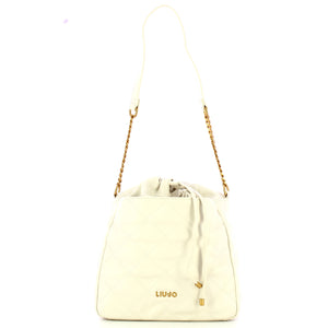 Liu Jo - Basket Bag trapuntata Cream AA5122E0914 CREAM | Italystation.com Shop Now at italystation.com