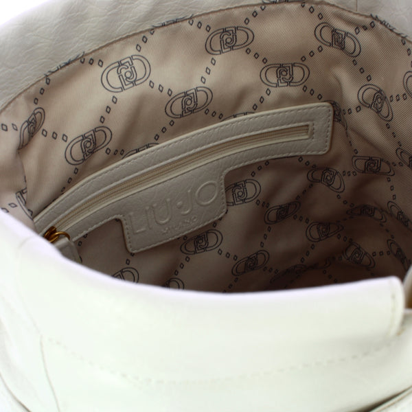 Liu Jo - Basket Bag trapuntata Cream AA5122E0914 CREAM | Italystation.com Shop Now at italystation.com