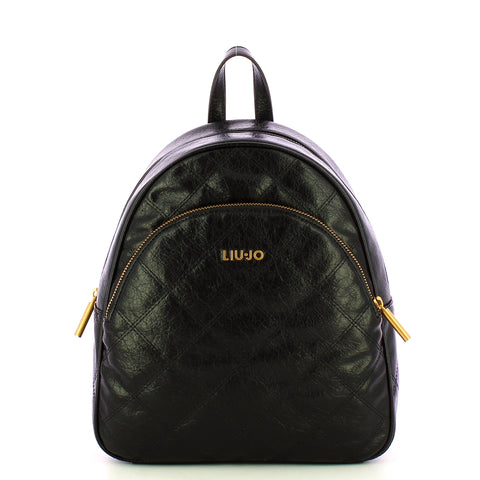 Liu Jo - Zainetto trapuntato Black AA5123E0914 BLACK | Italystation.com Shop Now at italystation.com