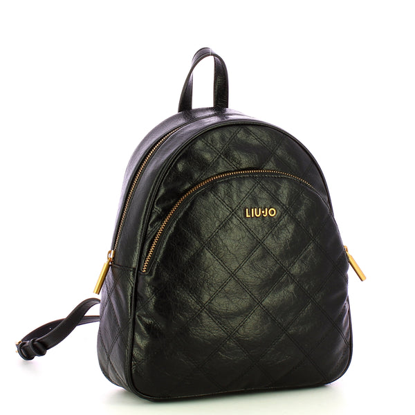 Liu Jo - Zainetto trapuntato Black AA5123E0914 BLACK | Italystation.com Shop Now at italystation.com