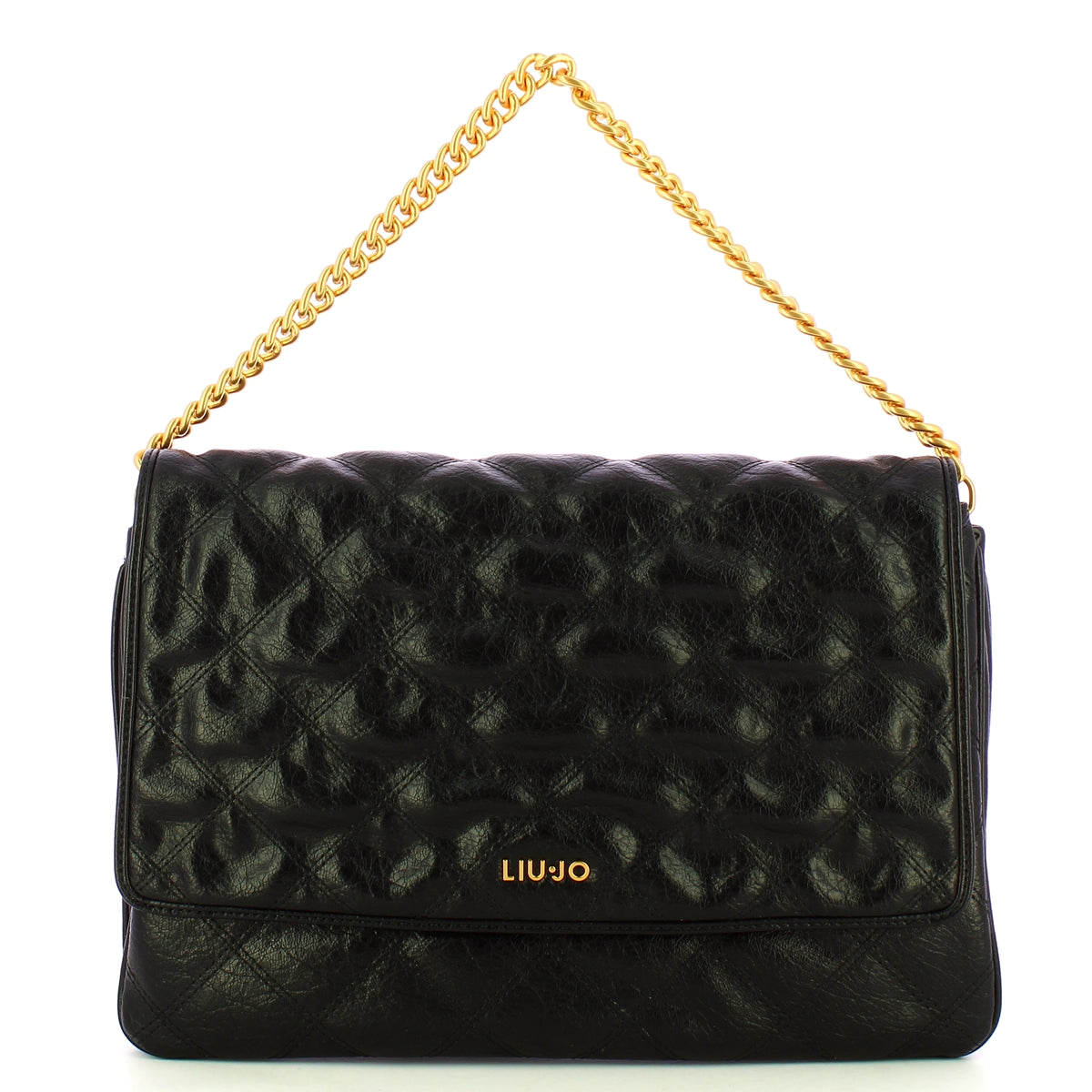 Liu Jo - Borsa a spalla quilted Black AA5124E0914 BLACK | Italystation.com Shop Now at italystation.com