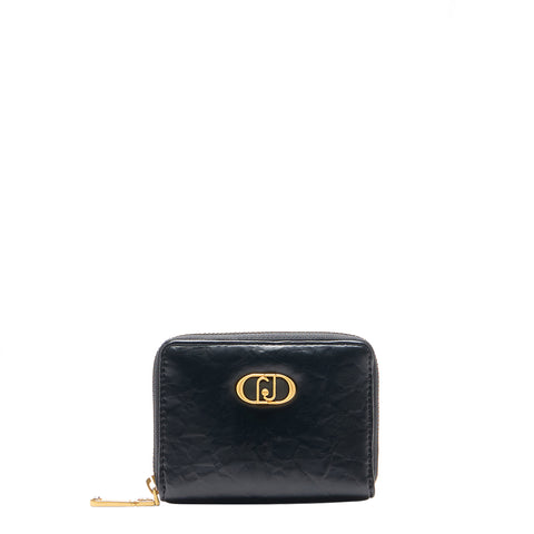 Liu Jo - Portafoglio piccolo Zip Around con Logo Black AA5139 | Italystation.com Shop Now at italystation.com
