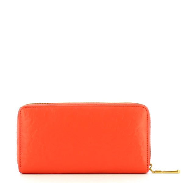 Liu Jo - Portafoglio grande Zip Around con Logo Pumpkin AA514 | Italystation.com Shop Now at italystation.com