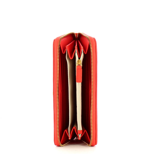 Liu Jo - Portafoglio grande Zip Around con Logo Pumpkin AA514 | Italystation.com Shop Now at italystation.com