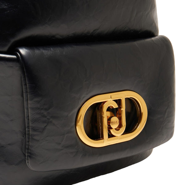 Liu Jo - Zainetto LaPuffy Black AA5143E0886 BLACK | Italystation.com Shop Now at italystation.com