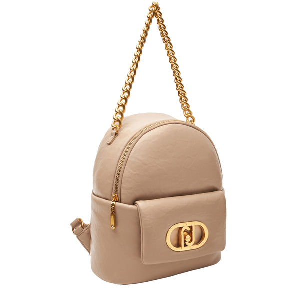 Liu Jo - Zainetto LaPuffy Dark Sand AA5143E0886 DARK/SAND | Italystation.com Shop Now at italystation.com