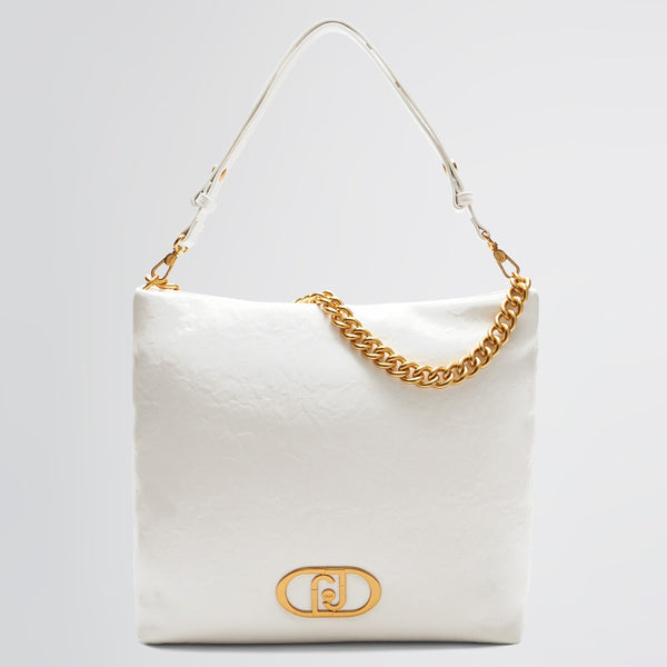 Liu Jo - Shopping bag Off White AA5145E0886 OFF/WHITE | Italystation.com Shop Now at italystation.com