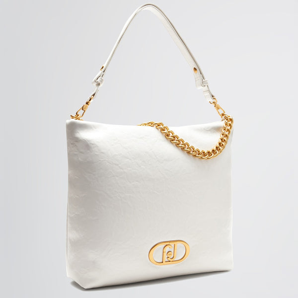 Liu Jo - Shopping bag Off White AA5145E0886 OFF/WHITE | Italystation.com Shop Now at italystation.com