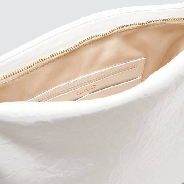 Liu Jo - Shopping bag Off White AA5145E0886 OFF/WHITE | Italystation.com Shop Now at italystation.com