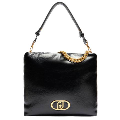 Liu Jo - Shopping bag Black AA5145E0886 BLACK | Italystation.com Shop Now at italystation.com