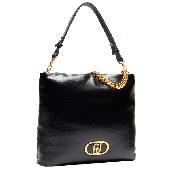 Liu Jo - Shopping bag Black AA5145E0886 BLACK | Italystation.com Shop Now at italystation.com