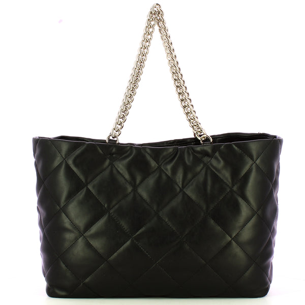Liu Jo - Borsa a spalla con catena Black AA5146E0006 BLACK | Italystation.com Shop Now at italystation.com