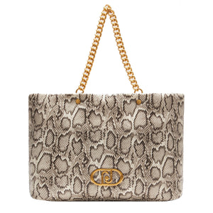 Liu Jo - Shoulder Bag with chain Pitone Roccia - AA5146E0019 - PITONE/ROCCIA