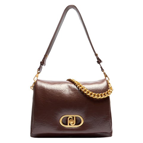 Liu Jo - Borsa a spalla LaPuffy Testa Moro AA5147E0886 T.MO | Italystation.com Shop Now at italystation.com