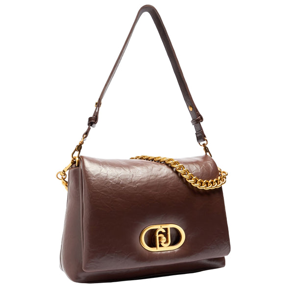Liu Jo - Borsa a spalla LaPuffy Testa Moro AA5147E0886 T.MO | Italystation.com Shop Now at italystation.com