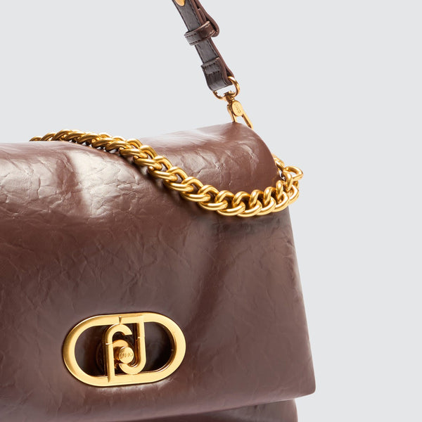 Liu Jo - Borsa a spalla LaPuffy Testa Moro AA5147E0886 T.MO | Italystation.com Shop Now at italystation.com