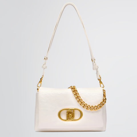 Liu Jo - Borsa a spalla LaPuffy piccola Off White AA5148E0886 | Italystation.com Shop Now at italystation.com