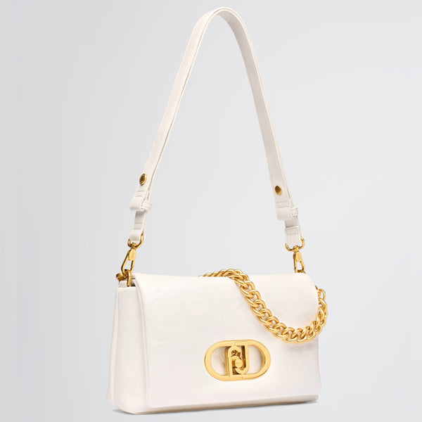 Liu Jo - Borsa a spalla LaPuffy piccola Off White AA5148E0886 | Italystation.com Shop Now at italystation.com