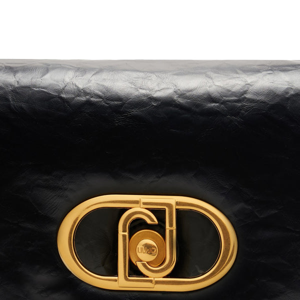 Liu Jo - Borsa a spalla LaPuffy piccola Black AA5148E0886 B | Italystation.com Shop Now at italystation.com