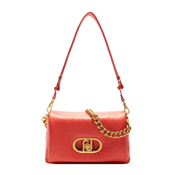Liu Jo - LaPuffy small Pumpkin Shoulder Bag - AA5148E0886 - PUMPKIN