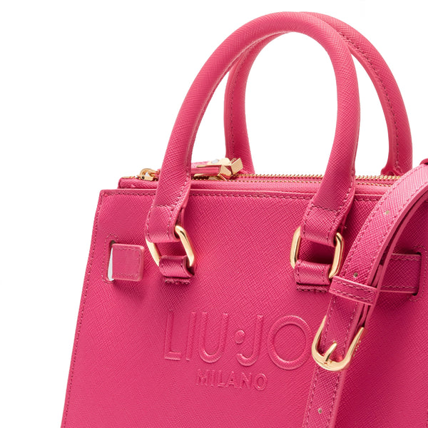 Liu Jo - Small Shopping Bag Dark Pink - AA5150E0087 - DARK/PINK