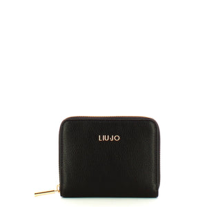 Liu Jo - Portafoglio zip around piccolo Black AA5156E0058 B | Italystation.com Shop Now at italystation.com