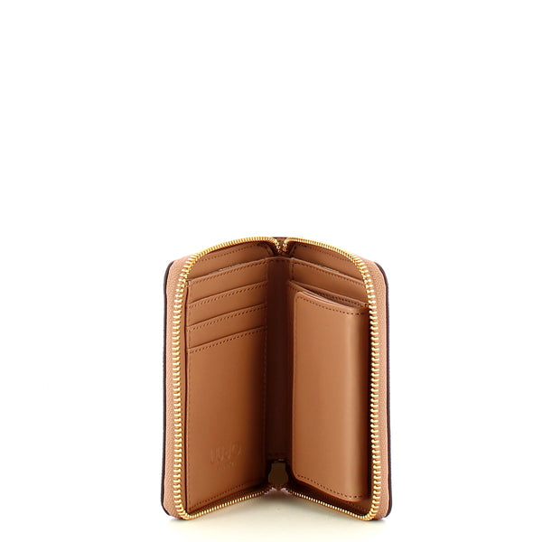 Liu Jo - Small Zip Around Wallet Cammello - AA5156E0087 - CAMMELLO